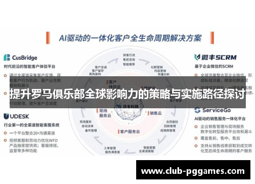提升罗马俱乐部全球影响力的策略与实施路径探讨